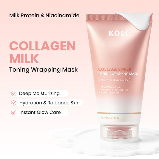 Milk-based Peel-off Facial Mask - Glow Lock Collagen Duo