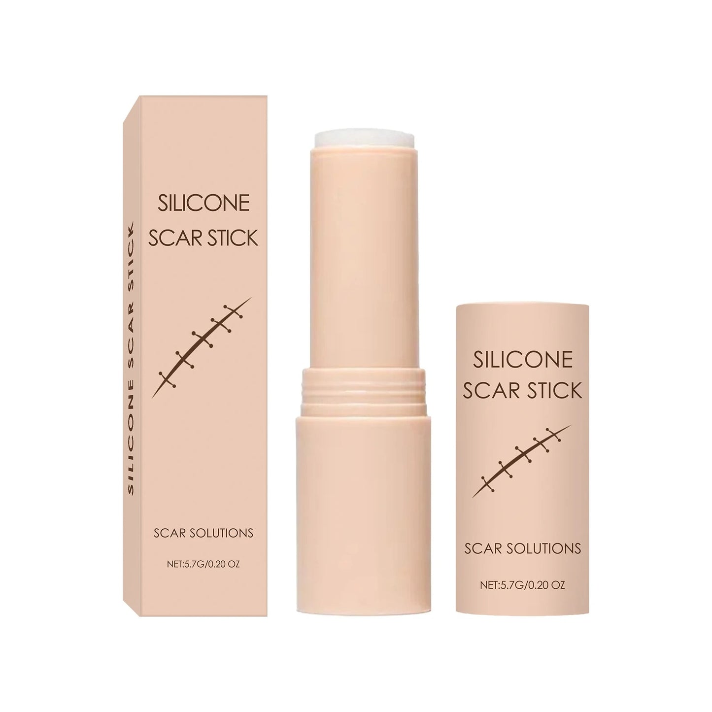 Silicone Scar Stick for Face & Body – Scar Lightening, Redness Reduction & Smoothing Treatment
